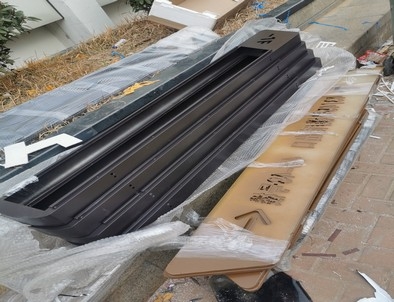 咸阳咸阳停车场不锈钢灯箱